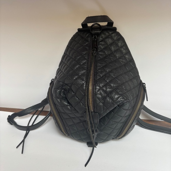 Rebecca Minkoff Julian Quilted Backpack black - Picture 1 of 4